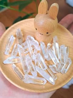 【お買い得】大容量 天然石 水晶 ポイント 原石 40gのサムネイル