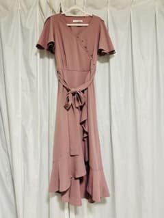 ROYAL PARTY カシュクールラッフルワンピースのサムネイル