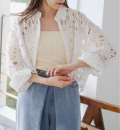 Kastane ホワイトレースシャツのサムネイル