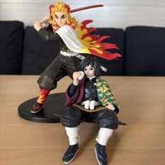 【鬼滅の刃】煉獄杏寿郎 冨岡義勇 フィギュアセットのサムネイル