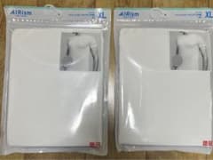 ユニクロ　AIRism メッシュクールネックT 半袖　XLのサムネイル