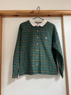 【Samansa Mos2】ミッキー刺繍入りシャツブラウスのサムネイル