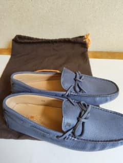 TOD'S メンズ モカシン ブルー 6.5のサムネイル