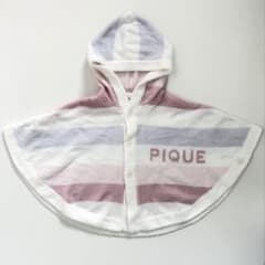 gelato pique ボーダーベビーポンチョ 80-90cmのサムネイル