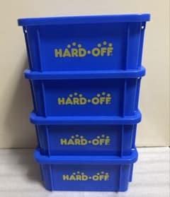 未使用 HARD•OFF ハードオフ ジャンクボックス 青箱4個セット - メルカリ