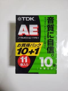 TDK　AE-10G　ノーマルポジションTYPE―10　【11巻】のサムネイル