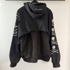 PROJECT G/R × MASTERMIND HOOD ZIP / BLK