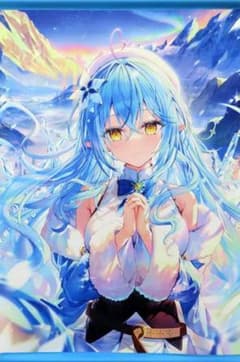 正規品 未開封 B2タペストリー ホロライブ 雪花ラミィ リン☆ユウ C101 
