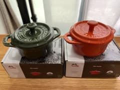 【もも好き様専用】 staub ミニココット10cm 2個セットのサムネイル