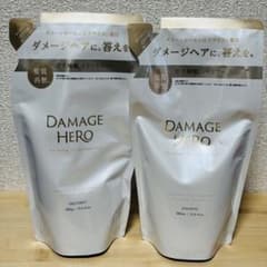 ダメージヒーロー　シャンプー＆トリートメント　詰め替え用　2種セットのサムネイル