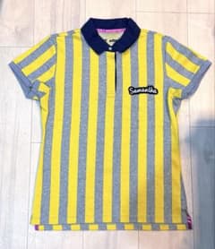 400円お値下中！Samantha Thavasa ポロシャツ イエロー グレーのサムネイル