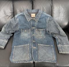 Studio D'Artisan デニムカバーオールブランケット付き！サイズL Studio D'Artisan デニムカバーオールブランケット付き！サイズL