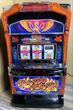 5号機 [ハナハナ鳳凰] プレミアムパネル コイン不要機 分解清掃