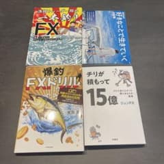 FX投資関連書籍 4冊セット 水島翔 ジュンFXのサムネイル