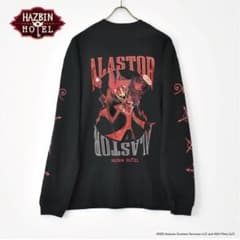 HAZBIN HOTEL ハズビンホテル アラスター ロングTシャツ - メルカリ