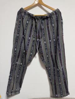 South2 West8 String Slack Pant イカット柄のサムネイル