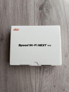 au Speed Wi-Fi NEXT W06 モバイルルーターのサムネイル