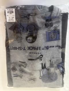 デンハム　パックTシャツ　黒&グレー(白以外) 2枚セット　Mのサムネイル