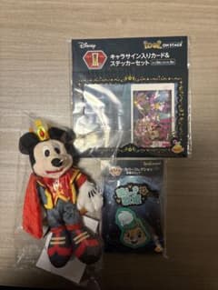 Disney IDOL ON STAGE ぬいぐるみ ラバークリップ セットのサムネイル