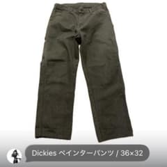 Dickies 1939 ペインターパンツ 36×32 オリーブグリーンのサムネイル
