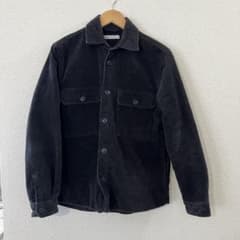 ZARA コーデュロイ キルティング ジャケット ブラックのサムネイル