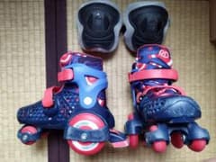 ローラースケート　ローラーダービー　ez roll　17-21cmのサムネイル