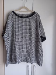 onigawar soil チェックレース リネンプルオーバー その他一点 onigawar様専用 soil チェックレース リネンプルオーバー その他一点