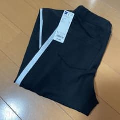 となり様専用☆GU  サイドラインレギンスパンツ　Ｌのサムネイル