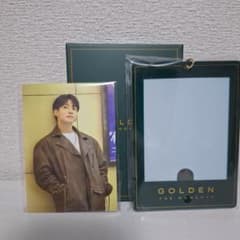 JUNG KOOK GOLDEN T フォトホルダーキーリングのサムネイル