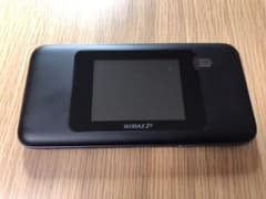 Speed Wi-Fi NEXT W06 ブラックxブルーのサムネイル