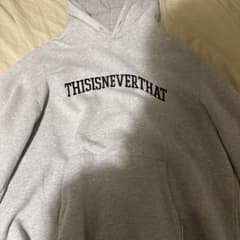 ネバザ　thisisneverthat グレーパーカー　XLサイズ