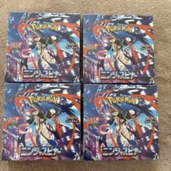 ポケモンカードゲーム ニンジャスピナー 4BOX 全シュリンク付 - メルカリ
