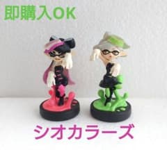 아츠모리 콜라보레이션 스플래툰 amiibo 아오리 반딧불 시오카라즈