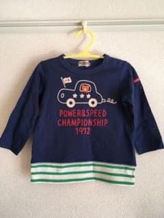 ミキハウス80男の子ロングTシャツのサムネイル