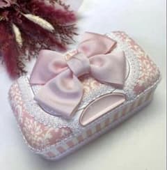 ハンドメイド シルコット ウェットティッシュケース