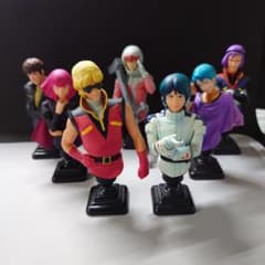 ハロカプ機動戦士ガンダム編vol.2機動戦士ガンダムZガンダム編胸像計７体セット ハロカプ機動戦士ガンダム編vol.2機動戦士ガンダムZガンダム編胸像計7