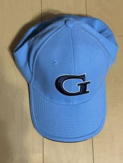 値下げ！GAWTTI 水色 Gの刺繍キャップ帽子大きいL/XL 60〜62程度のサムネイル