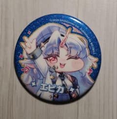 月*光様 トリッカル エピカ グリッター缶バッジ カラオケの鉄人 カラ鉄
