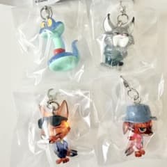 【4点セット・セミコンプリート】ズートピア めじるしアクセサリー2のサムネイル