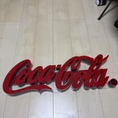 Coca-Cola アクリルロゴサイン 約60cm - メルカリ