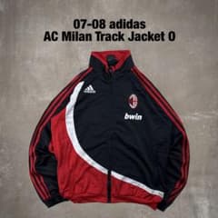 07-08 adidas ACミラン サッカー トラックジャケット ジャージ - メルカリ