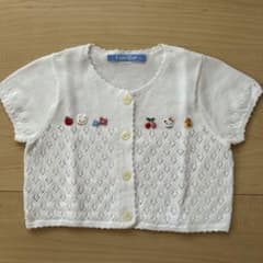ファミリア　カーディガン　ボレロ　90 familiarのサムネイル