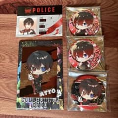【最終値下げ】あっとくん 缶バッジ ・カード まとめ売りのサムネイル
