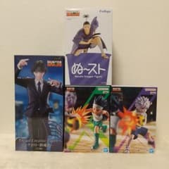 HUNTER×HUNTER 클로로 곤 킬루아 노부나가 피규어 4체 세트