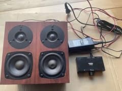 FOSTEX スピーカーセット P802-S AP15dアンプ付き 中古 - メルカリ