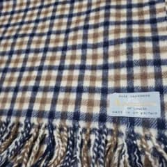 Aquascutum アクアスキュータム カシミヤマフラー　メンズ　ユニセックスのサムネイル