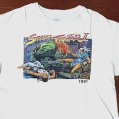 【vintage】激レア ストリートファイターII Tシャツ90s~のサムネイル
