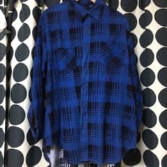 チェックシャツ 古着 Dickies XLのサムネイル