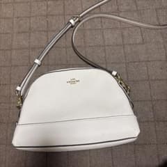 コーチ COACH ショルダーバッグ ドームク ロスボディ ホワイト 白 馬車のサムネイル
