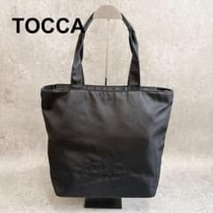 토카 TOCCA 로고 자수 나일론 토트 백 A4 어깨걸이 수제